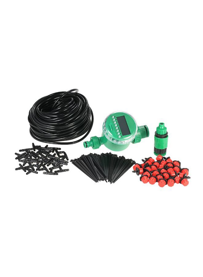 Auto Timer Sprinker Plant Watering Irrigation Black 25meter