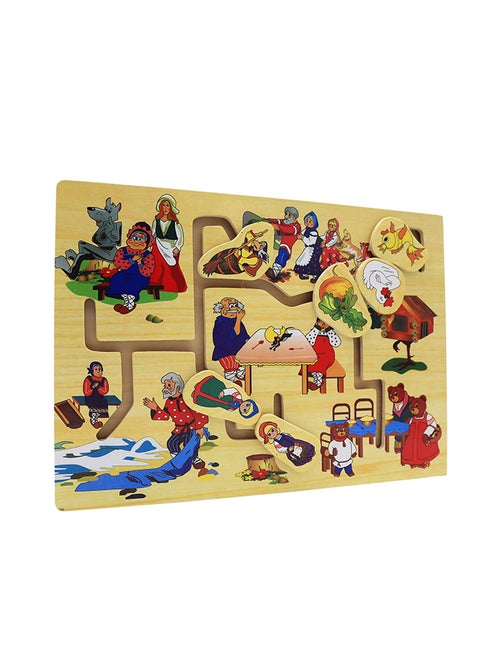 Image Connecting Wooden Educational Game
