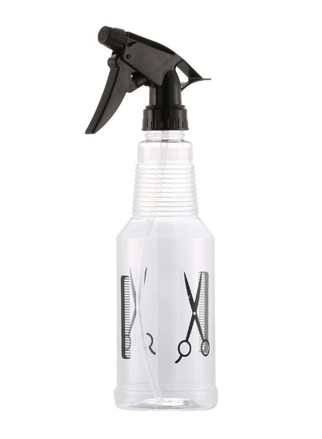 Voberry Hairdressing Water Spray Bottle Clear/Black - Image 2