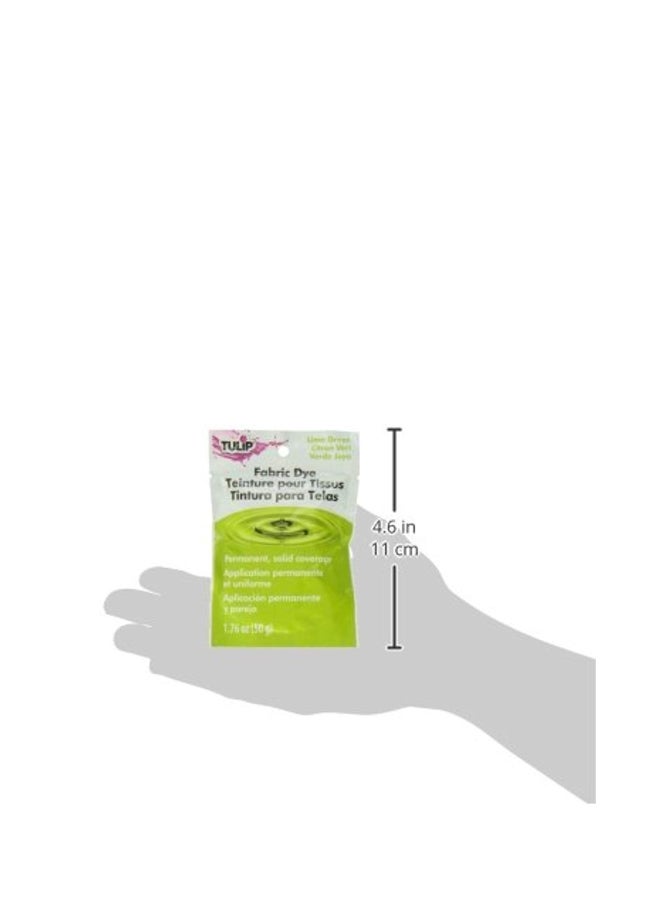 Tulip - Permanent Fabric Dye Lime Green - Image 1