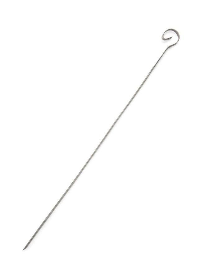 Fox Run - 4-Piece Kabob Skewers Silver 0.2x3.6x16.5inch - Image 1