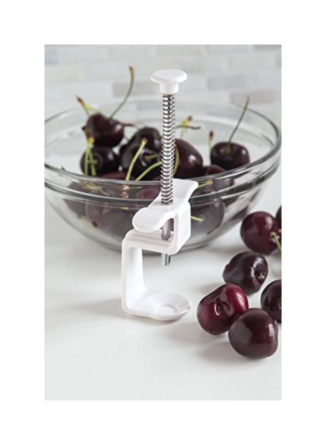 Fox Run - Cherry And Olive Pitter White/Silver 1.5x4.5x8.6inch - Image 1