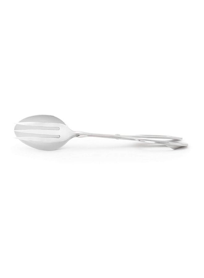 Fox Run - Stainless Steel Salad Tong Silver 10.5x3.8x2.25inch - Image 1
