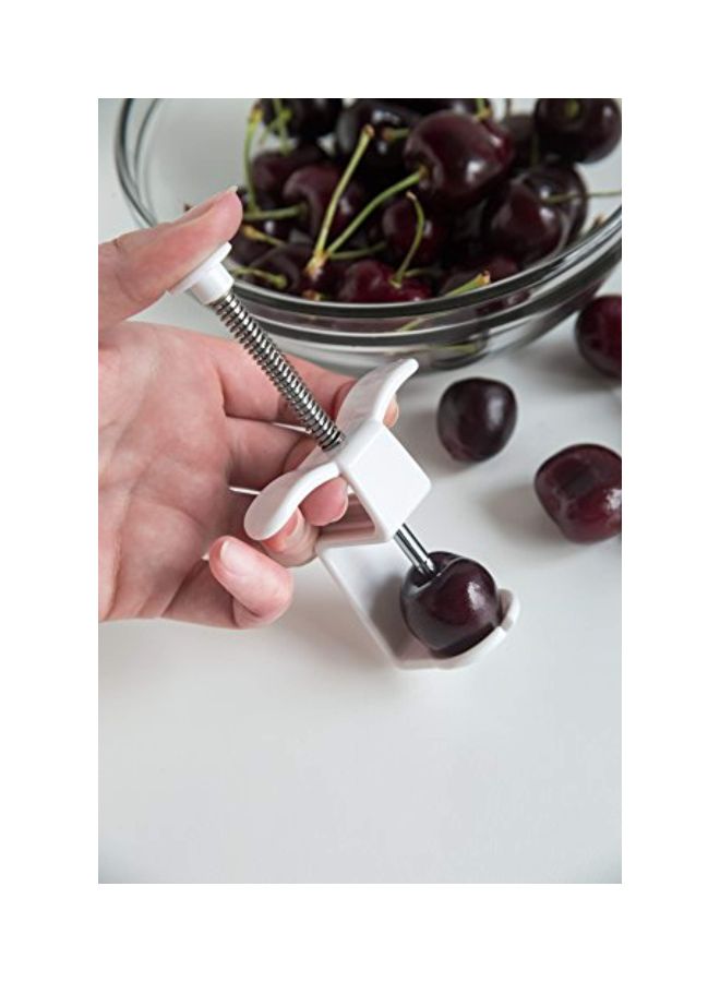 Fox Run - Cherry And Olive Pitter White/Silver 1.5x4.5x8.6inch - Image 1
