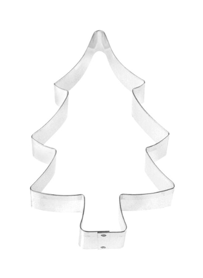 Fox Run - Stainless Steel Tree Shaped Cookie Cutter Silver 5inch - Image 1