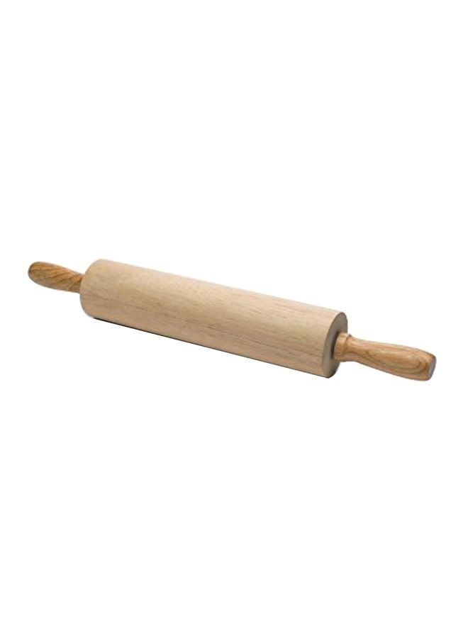 Fox Run - Wooden Rolling Pin Beige 11.75x2.75inch - Image 1