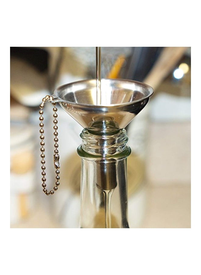 Fox Run - Stainless Steel Funnel Silver 2x2x2.25inch - Image 1