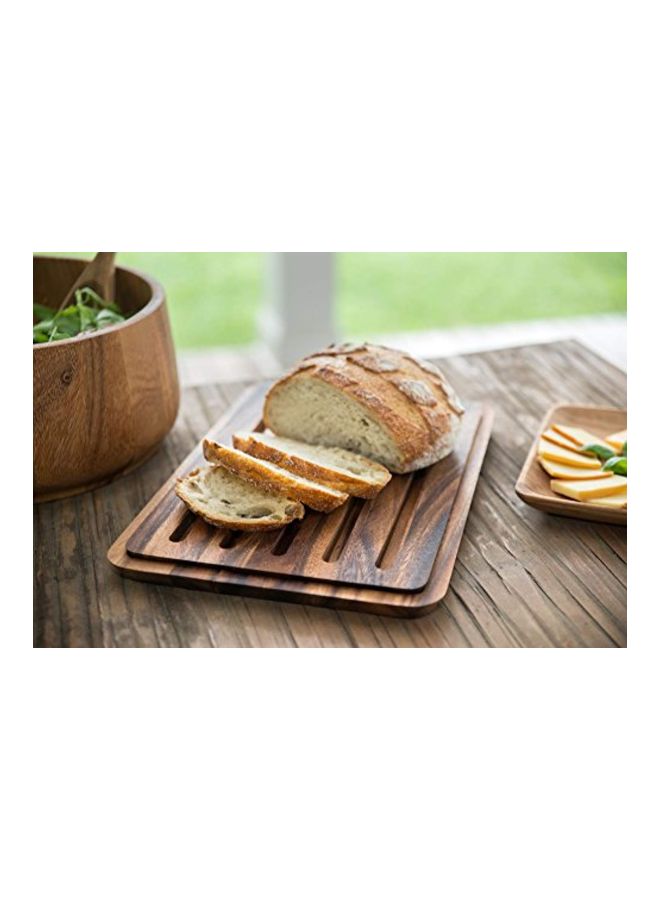 Ironwood Gourmet - Nesting Bread Board With Crumb Catcher Brown 0.1 x 0.1 x 0.1inch - Image 1