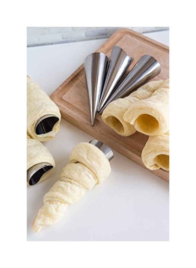 Fox Run 6-Piece Cream Horn Mold Silver 4.25x1.25x1.25inch - Image 5