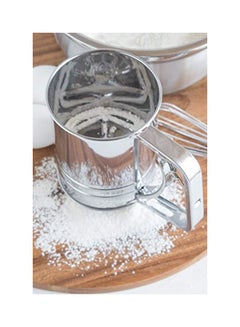 Generic Stainless Steel Flour Sifter Silver 3.75x6.25x5.25inch  - Image 4