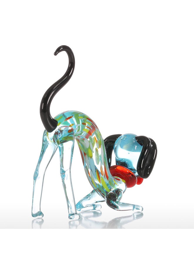 TOOARTS Dog Gift Glass Ornament Multicolour 0.209kg - Image 2