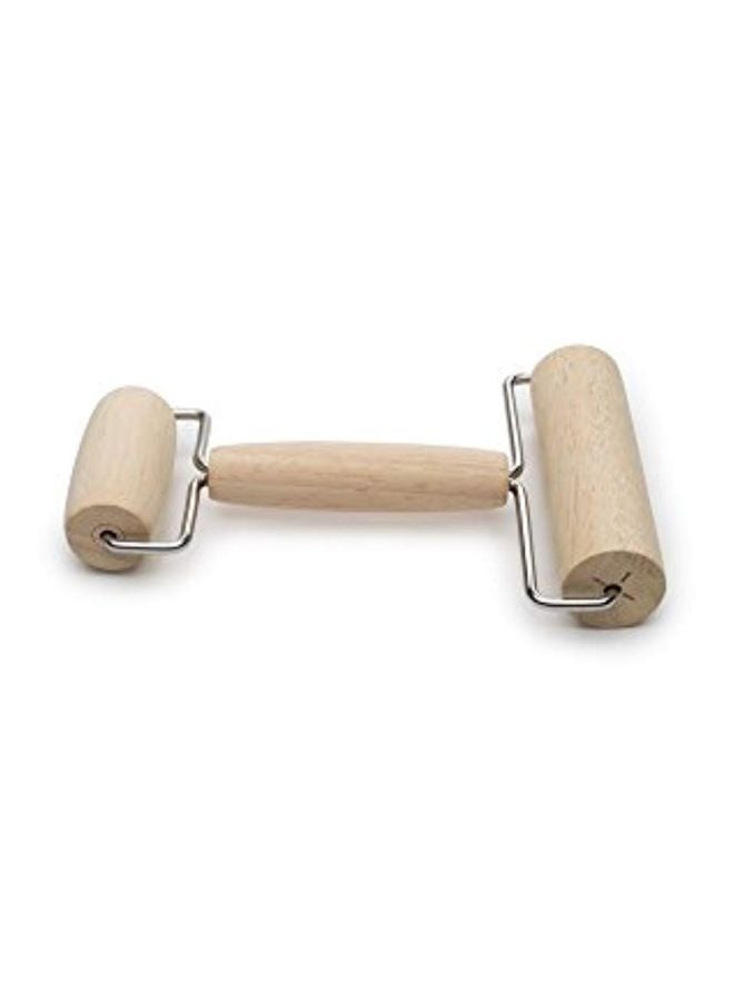 Fox Run Double Ended Pastry And Pizza Roller Beige 1.25x4.5x7inch  - Image 3
