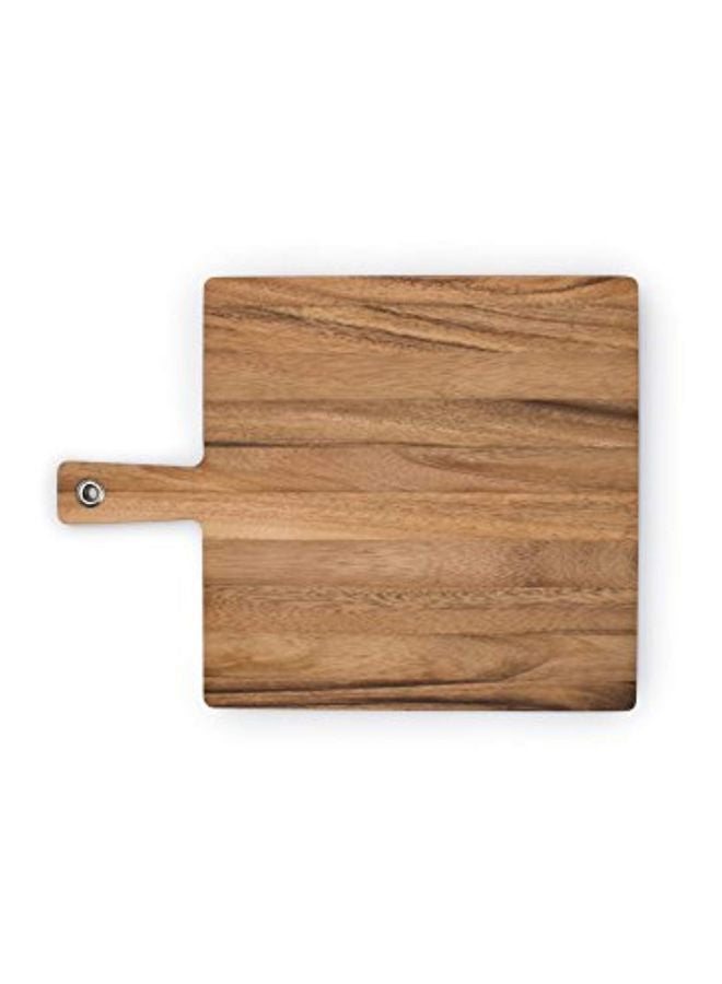 Ironwood Gourmet - Square Paddle Board Brown 17.5x13x0.6inch - Image 1