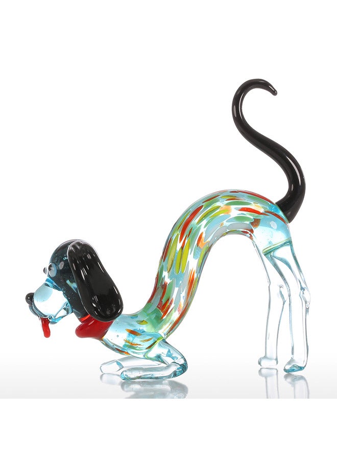 TOOARTS Dog Gift Glass Ornament Multicolour 0.209kg - Image 3