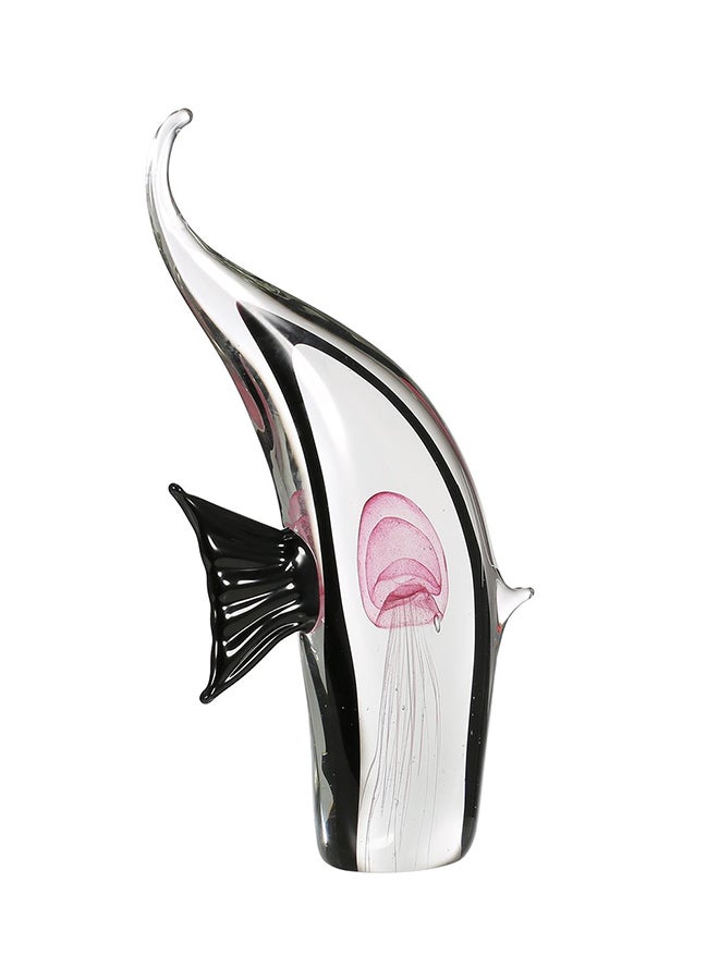 TOOARTS Elephant Fish Glass Sculpture Multicolour 2.708kg  - Image 1