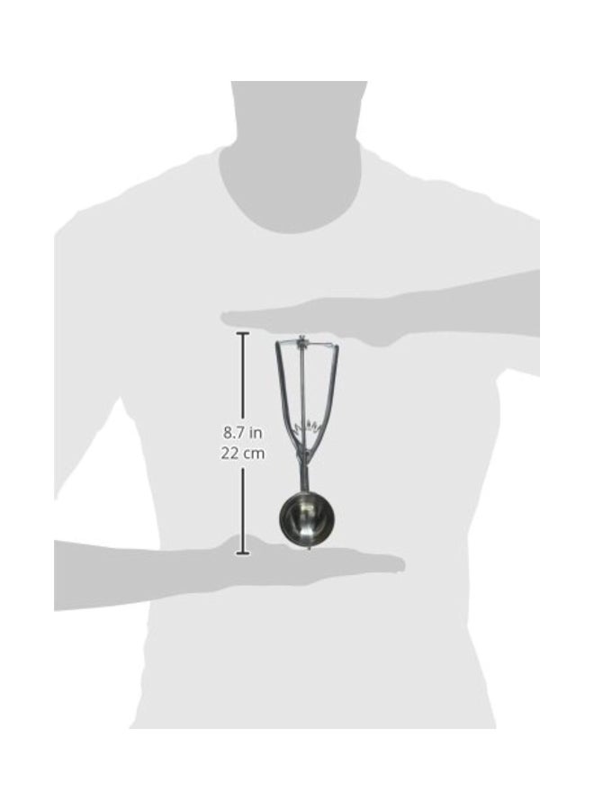 Fox Run Ice Cream And Cookie Scoop Silver 1.25x2.5x8.5inch - Image 2