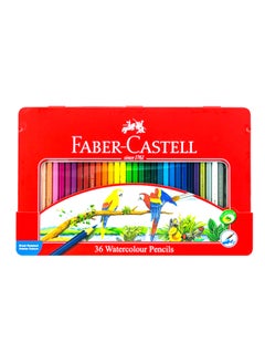 36-Piece Watercolour Pencils Multicolor