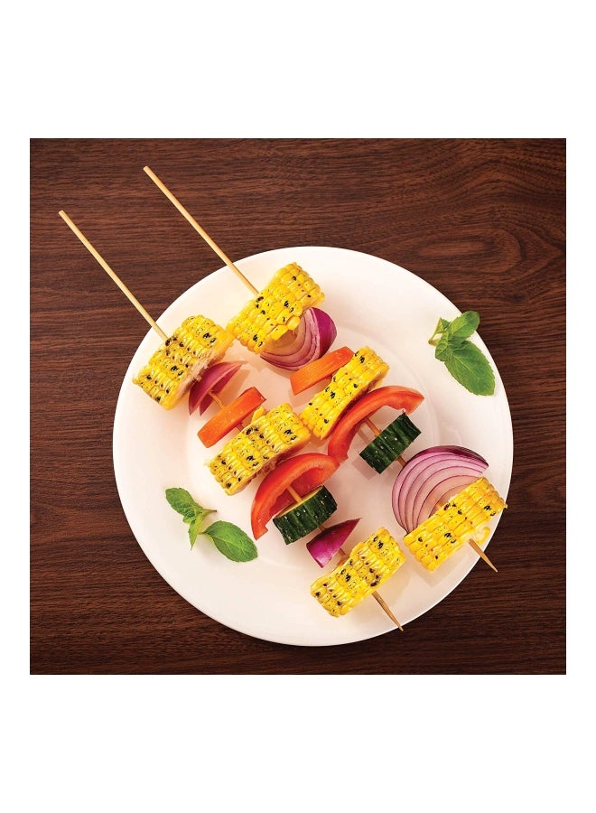 Fox Run - 100-Piece Wooden Skewers Beige 12inch - Image 1