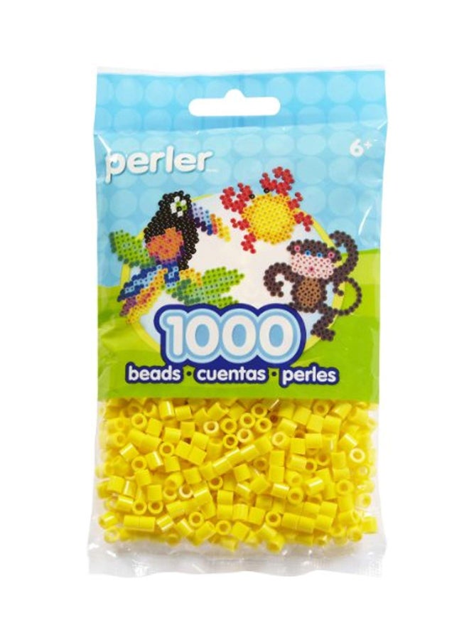 Perler 1000-Piece Beads Yellow