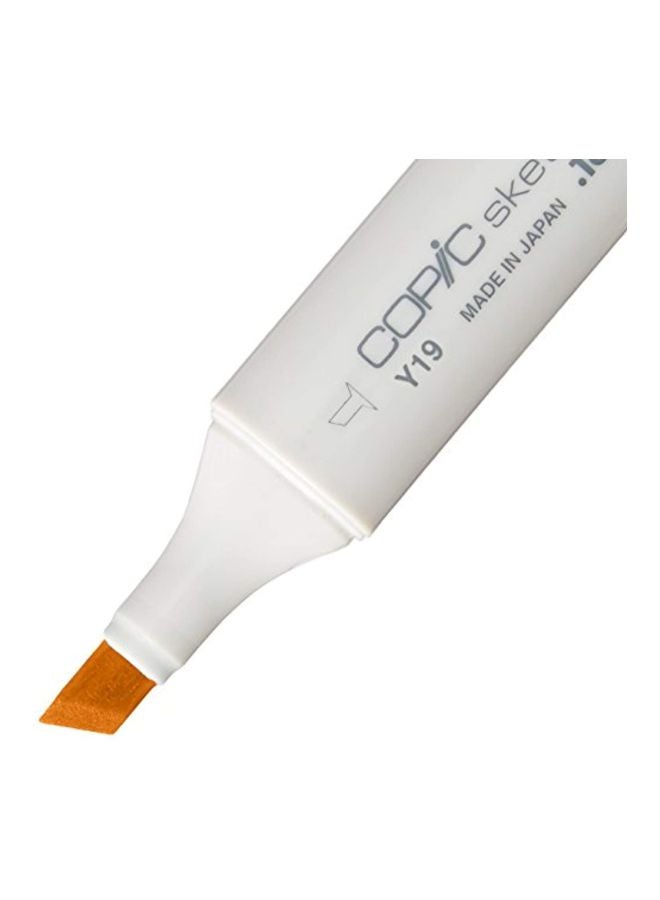 Copic Marker Permanent Sketch Marker Yellow/White - Image 3