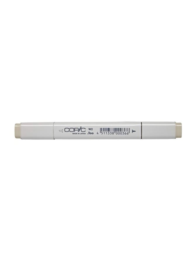 Copic Marker Marker With Replaceable Nib Warm Grey/White 