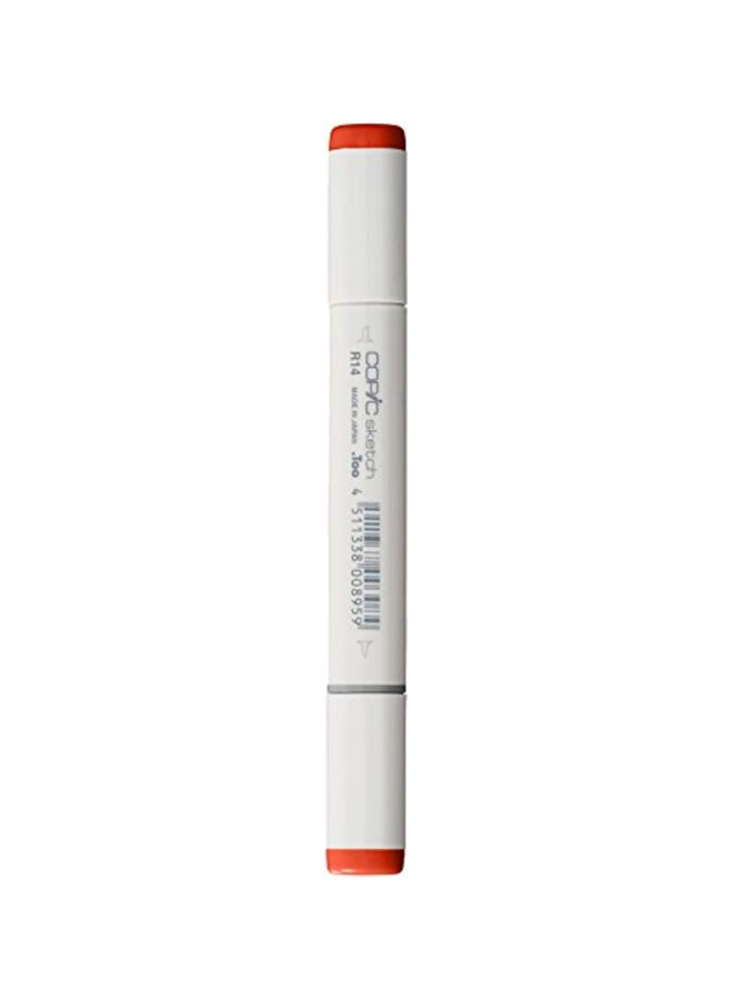Copic Marker R14-Sketch Light Rouge Permanent Marker White/Light Rouge - Image 1