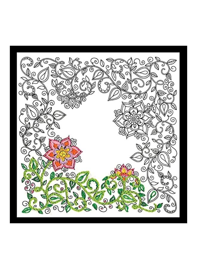 Design Works Crafts Premium Craft Kit Black/Pink/Green