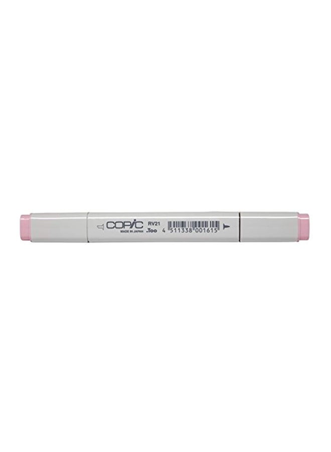 Replaceable Nib Sketch Marker Pink/White