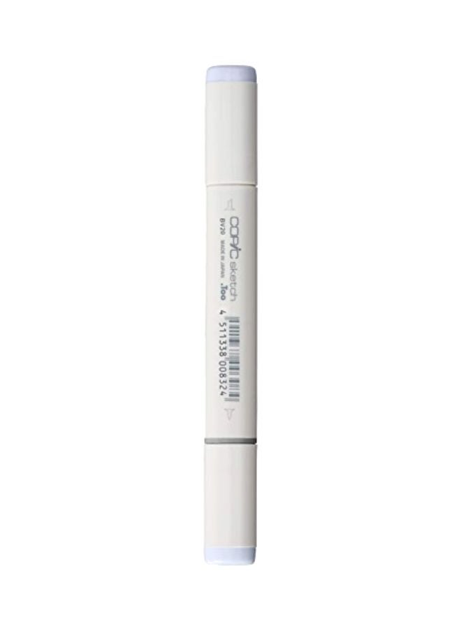 Copic Marker Permanent Sketch Marker Dull Lavender/White/Black  - Image 1