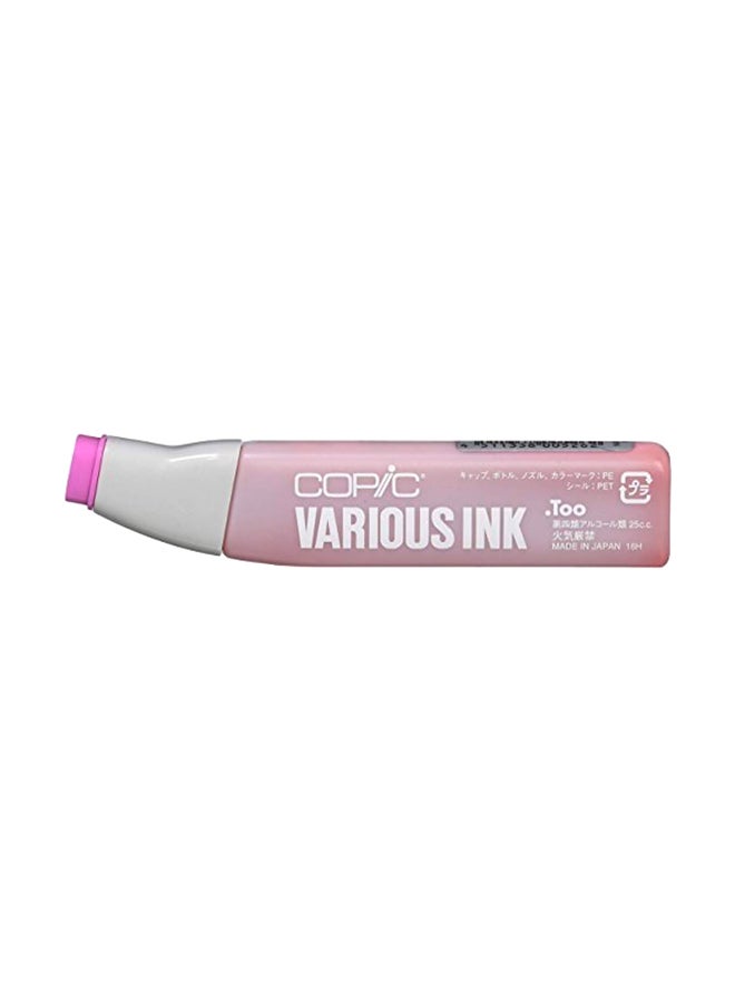 Permanent Sketch Marker Pink/White