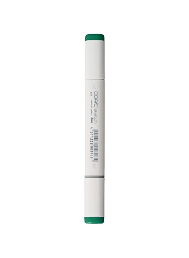 Copic Marker Permanent Sketch Marker White/Forest Green - Image 1