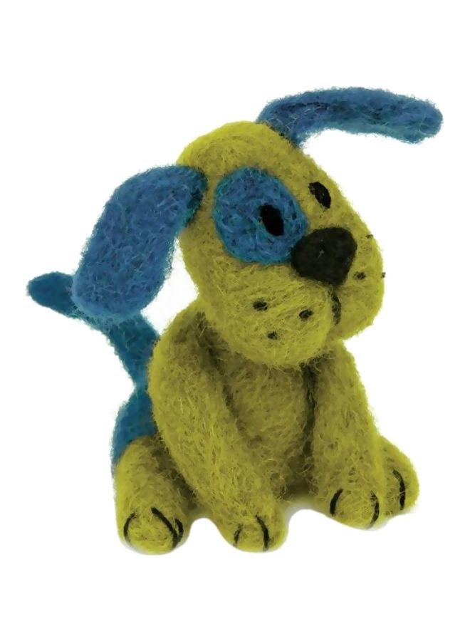 Dimensions Puppy Felt Animals Needle Felting Kit Green