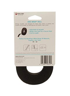 VELCRO Brand One-Wrap Roll Hook And Roll Tape Black  - Image 2