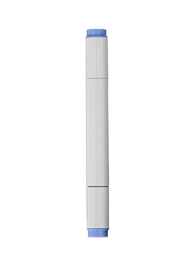 Copic Marker Refillable Permanent Marker White/Blue Berry  - Image 2