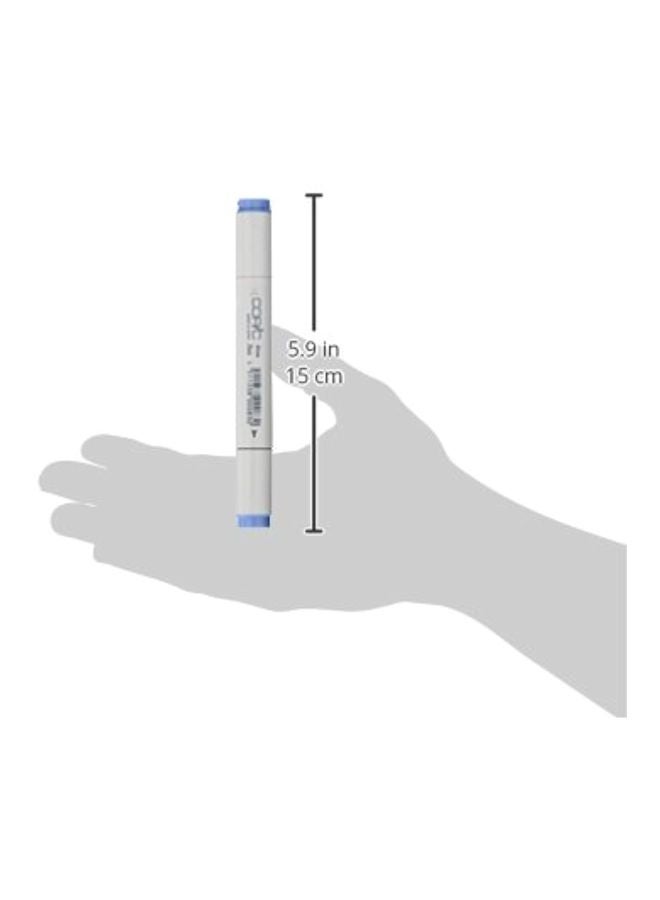Copic Marker Refillable Permanent Marker White/Blue Berry  - Image 4