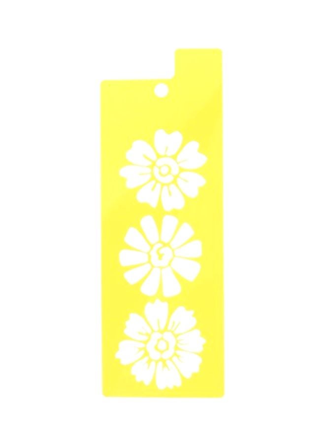 Delta Creative - Flower Trio Mania Stencils Yellow - Image 1