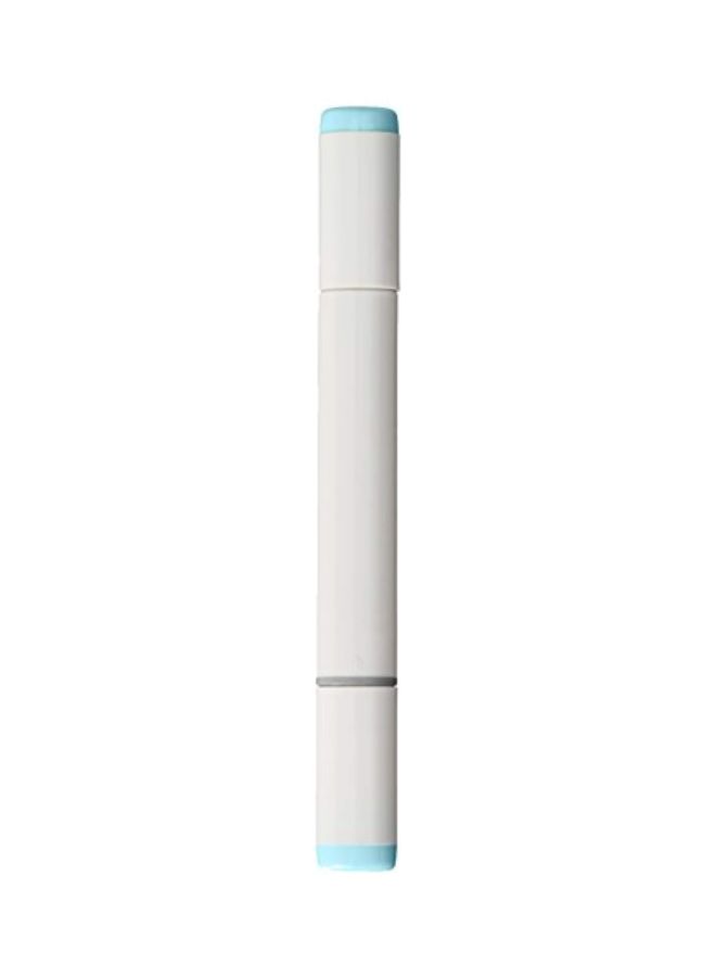 Copic Marker Refillable Permanent Marker White/Pale Porcelain Blue  - Image 2