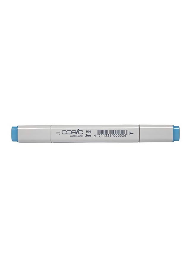 Copic Marker Marker With Replaceable Nib White/Blue  - Image 1