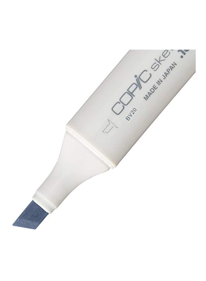 Copic Marker Permanent Sketch Marker Dull Lavender/White/Black  - Image 3