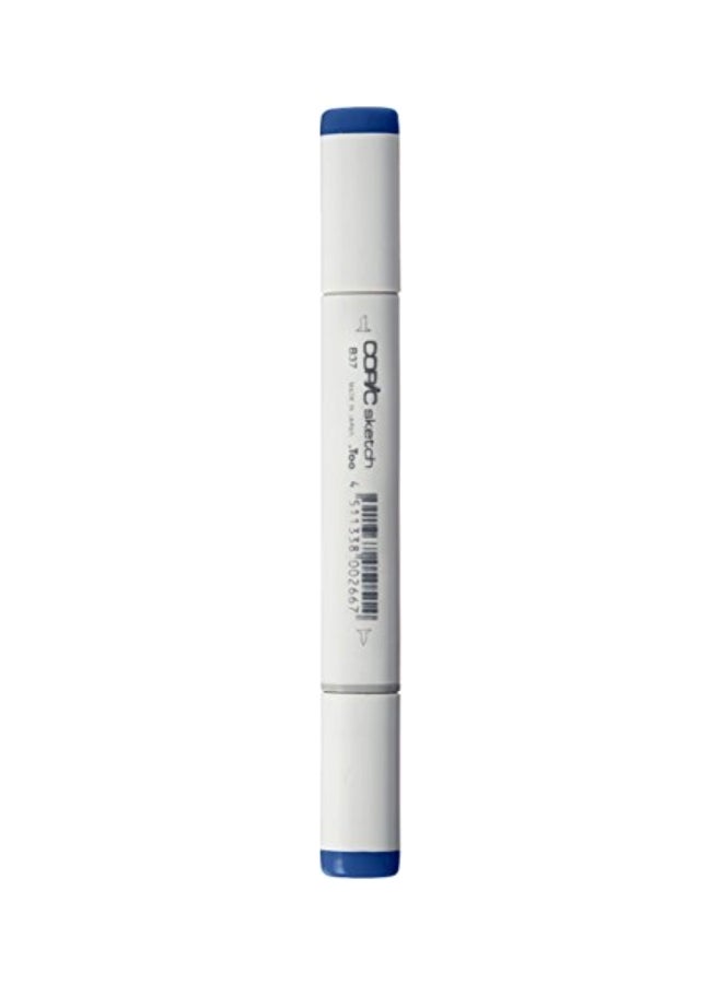 Copic Marker Permanent Marker White/Antwerp Blue  - Image 1