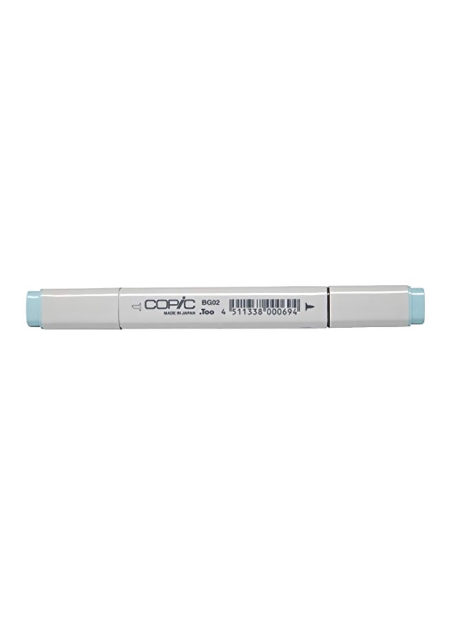 Copic Marker Refillable Permanent Marker White/New Blue 