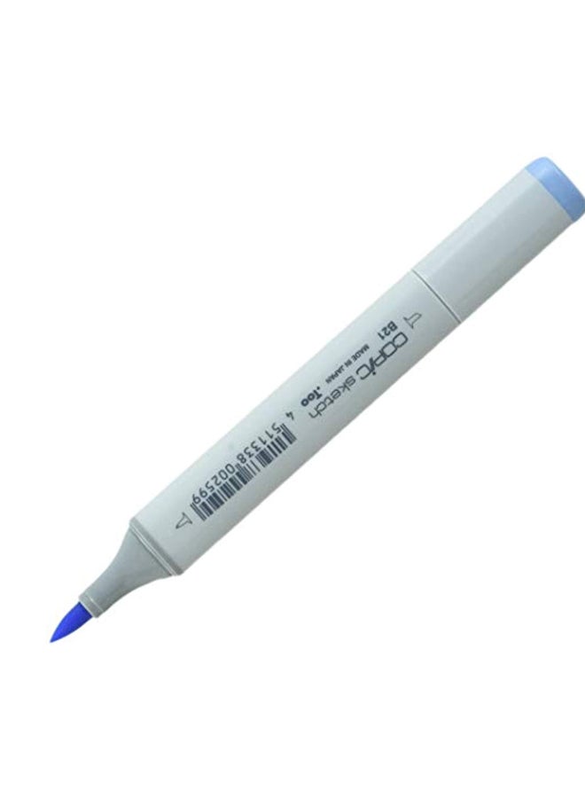 Copic Marker Double Nib Permanent Sketch Marker White/Baby Blue  - Image 2