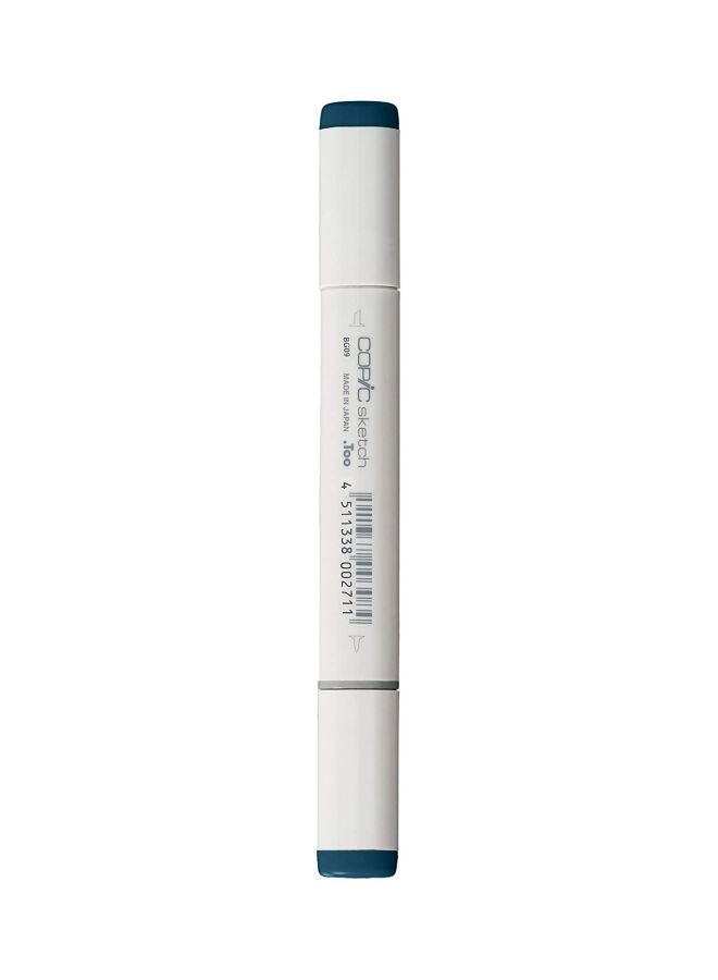 Copic Marker BG09 Permanent Marker White/Blue Green  - Image 1