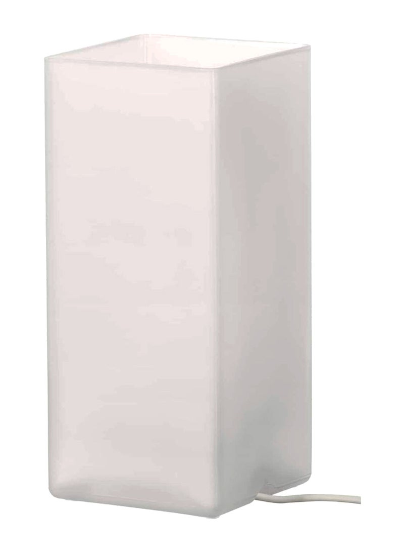 Table Lamp White 22 x 10cm