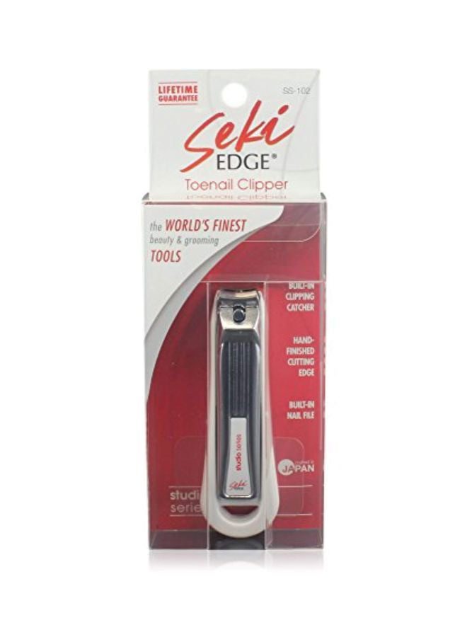 Seki Edge Deluxe Toenail Clipper Black/Grey/White - Image 5