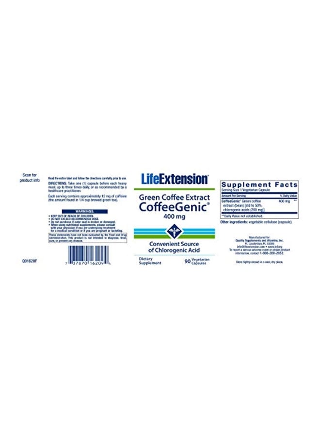 Life Extension - CoffeeGenic Green Coffee Extract 400mg - Image 1