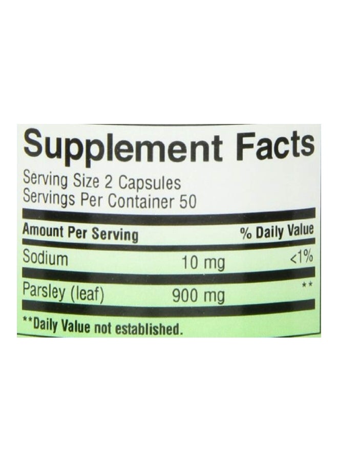 Nature's Way Parsley Leaf Capsules 900mg - Image 4