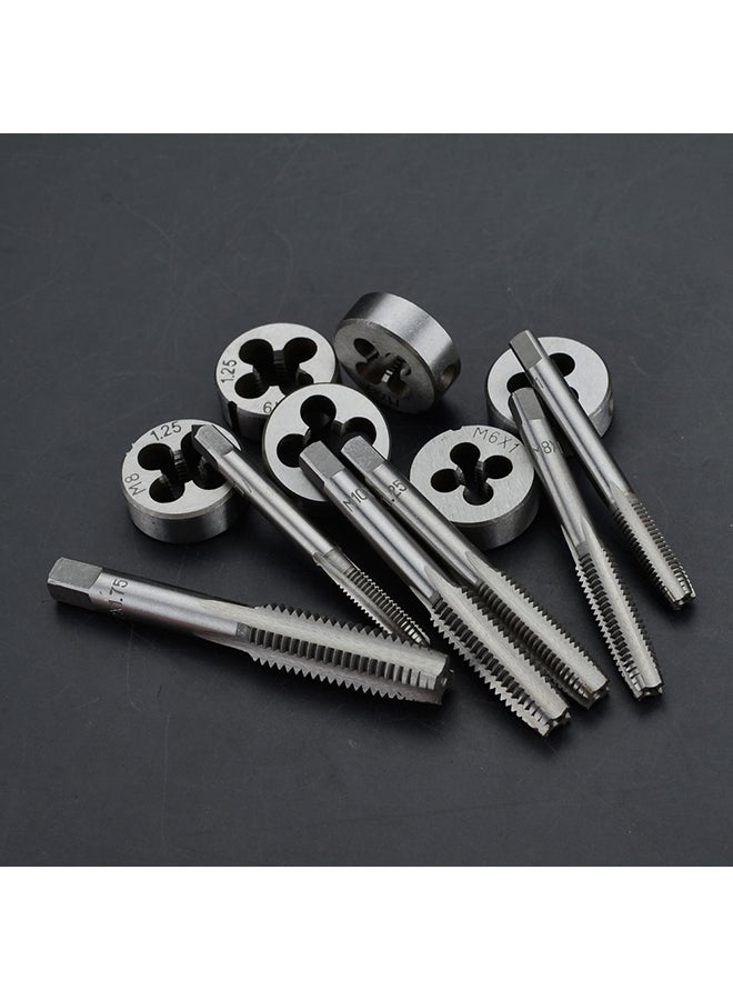 Harden 12-Piece Thread Maker Tap And Die Set Orange/Silver - Image 2