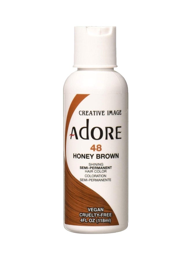 ادور صبغة شعر شبه دائمة رقم 048 - بني عسلي - Image 1