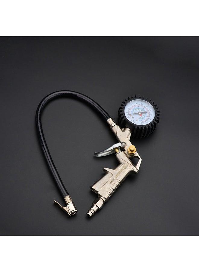 Harden 220PSI Tire Pressure Gauge Black/Gold - Image 2